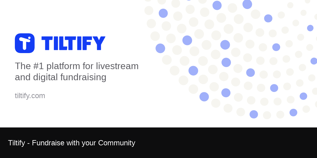 API Reference | Tiltify